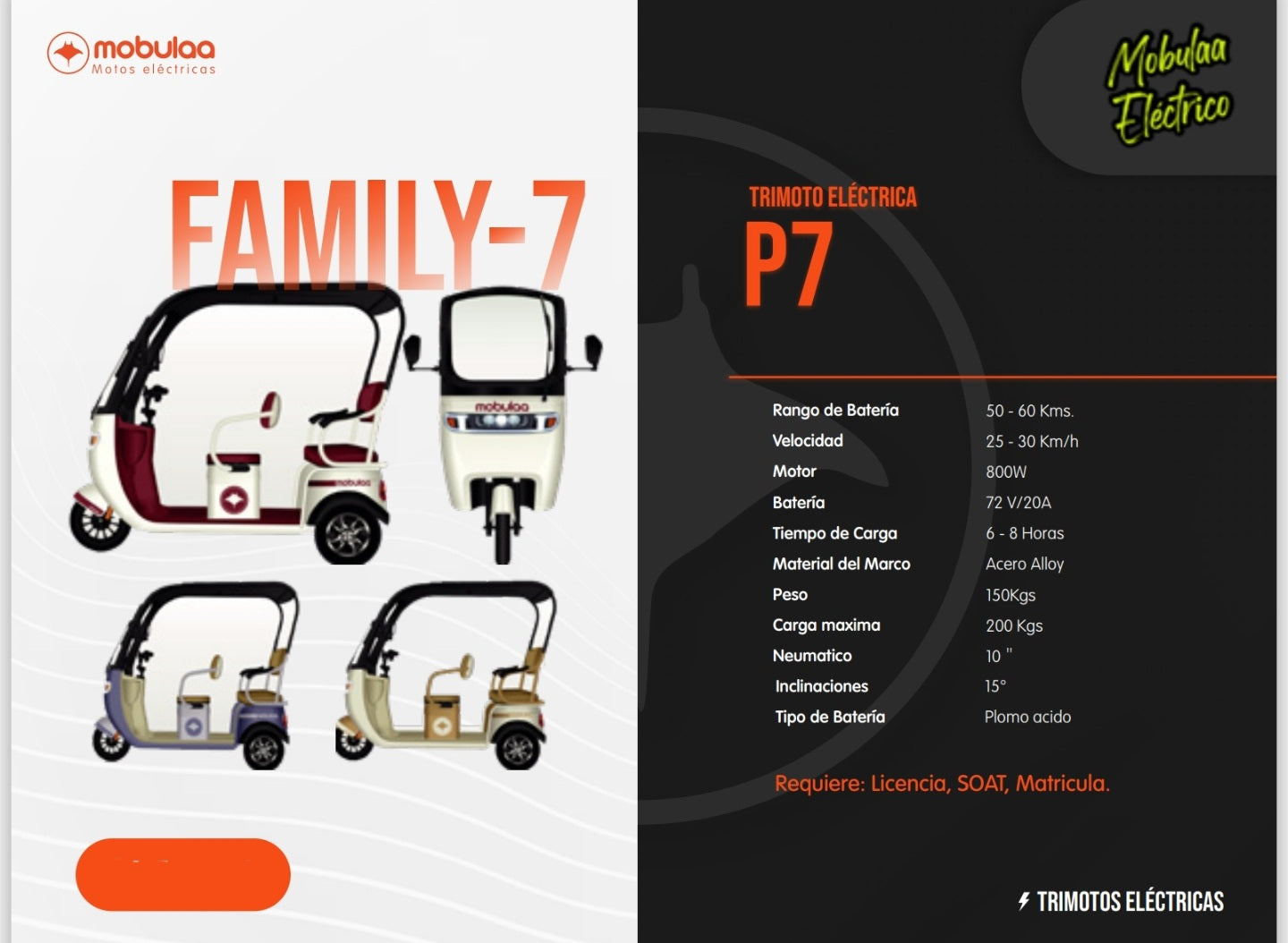 Mobulaa P7
