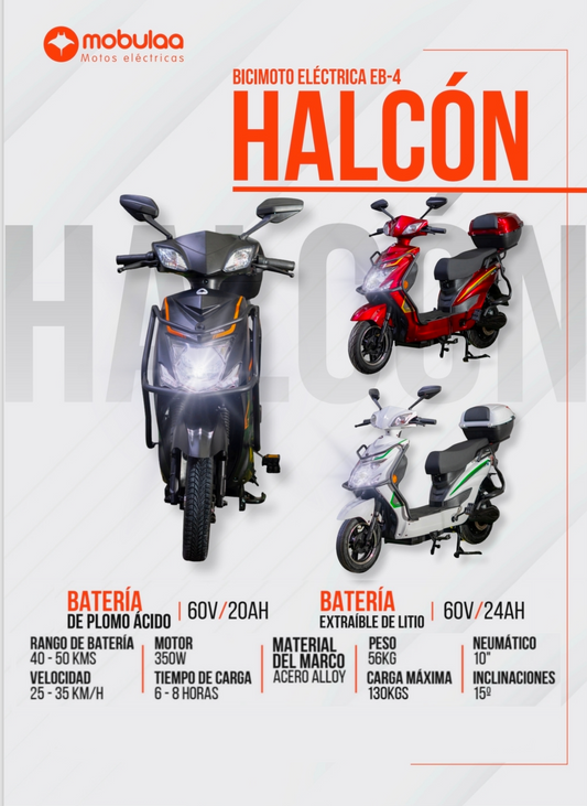 Mobula Eb4 Halcón Litio